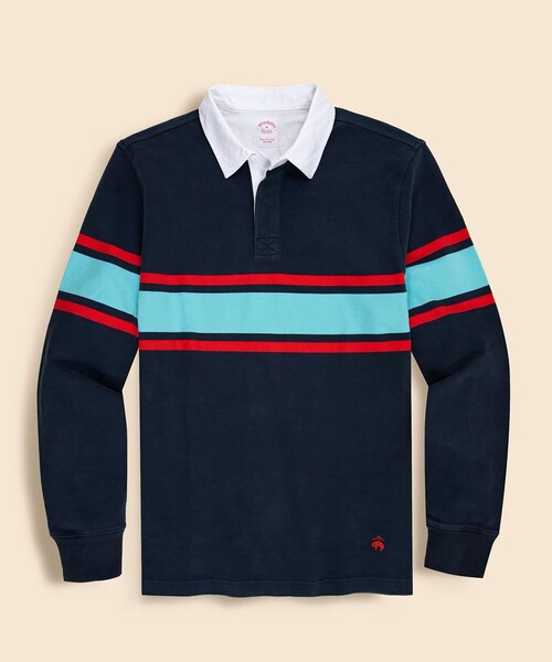 ブルックスブラザーズ　ラガーシャツ　M ブルックス ブラザーズのラガーコーデが熱い！ | MEN'S Precious