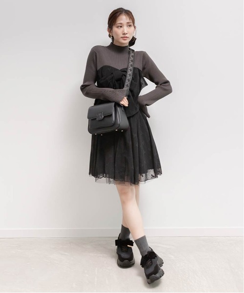 RANDA（ランダ） ショルダーバッグ バッグ エンボスモノグラム