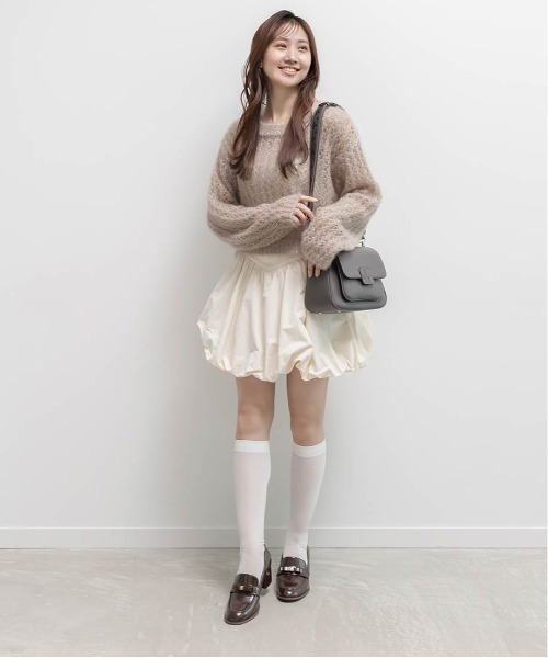 RANDA（ランダ） ショルダーバッグ バッグ エンボスモノグラム