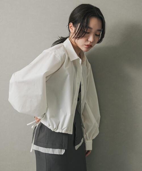 SENSE OF PLACE by URBAN RESEARCH ブラウス シャツ クロップド