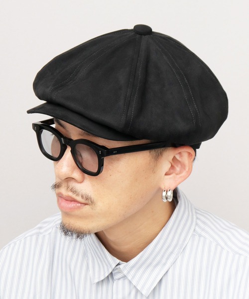 Mr.FATMAN 「MRFATMAN」 キャスケット L ブラック メンズ : ZOZOTOWN