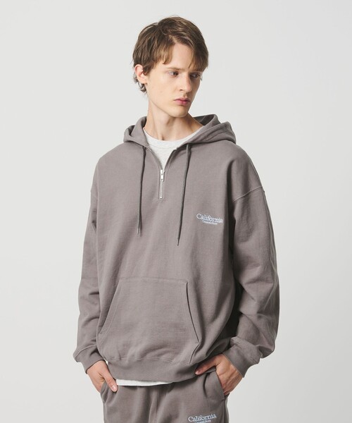 Y オーガニックコットン　ハーフジップ　プルオーバースウェット 1_000000007007.jpg?1727937750