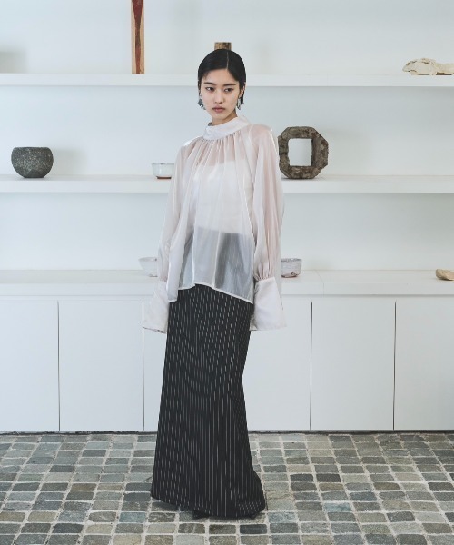 AIC. ロングスカート FREE グレー レディース : ZOZOTOWN Yahoo!店