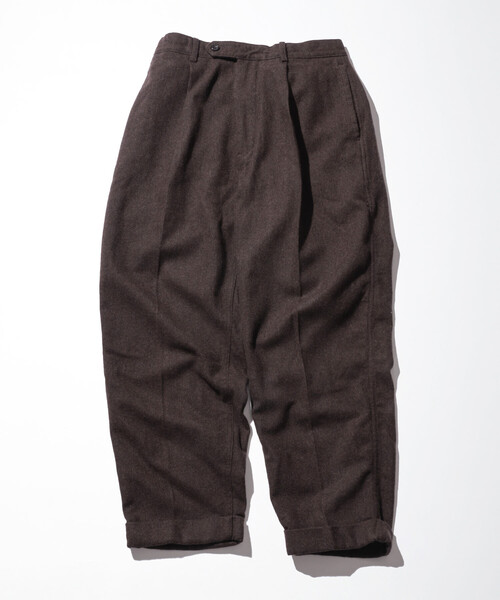 CAHLUMN（カウラム） スラックス Wool Flannel Pant/ウールフランネル