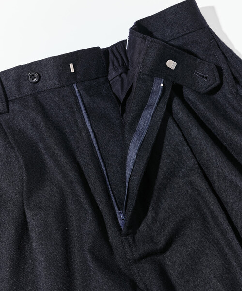 CAHLUMN（カウラム） スラックス Wool Flannel Pant/ウールフランネル