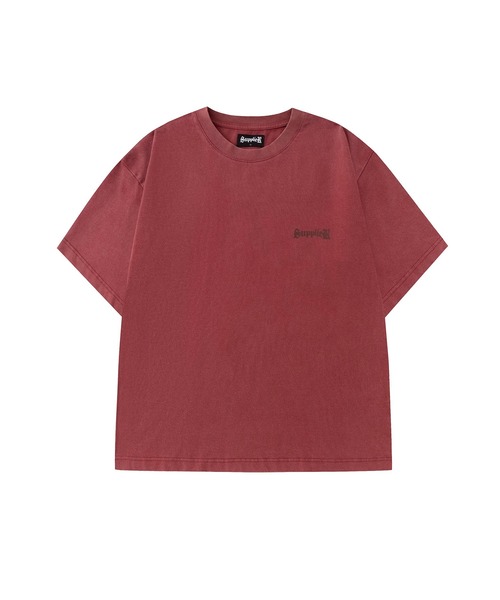 「SUPPLIER」 半袖Tシャツ SMALL レッド メンズ_画像3