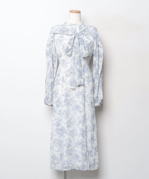 CELFORD（セルフォード） 長袖ワンピース 36 ブルー レディース