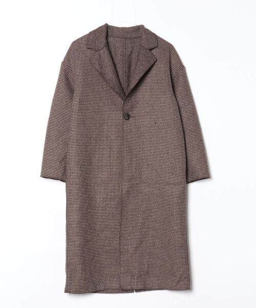 「rem closet」 コート SMALL ブラウン レディース_画像3