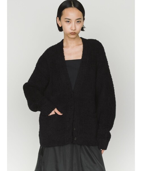 MIDIUMISOLID（ミディウミソリッド） カーディガン フェザーヤーン