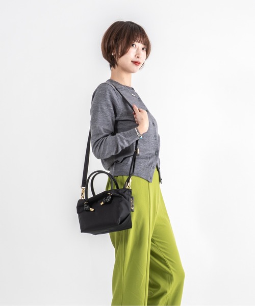 【未使用】VIOLAd'ORO ノットハンドル 2way ショルダー VIOLAd'ORO（ヴィオラドーロ） ショルダーバッグ バッグ 「VIOLAd'ORO