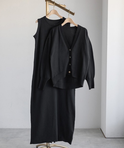 Bonjour Sagan（ボンジュールサガン） コンビワンピース FREE ライト