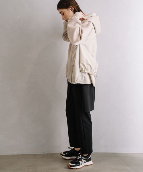 「MARECHAL TERRE」 ブルゾン MEDIUM グレー レディース_画像6