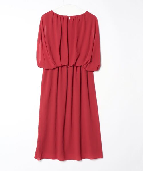 「YECCA VECCA」 ノースリーブワンピース FREE レッド レディース_画像2