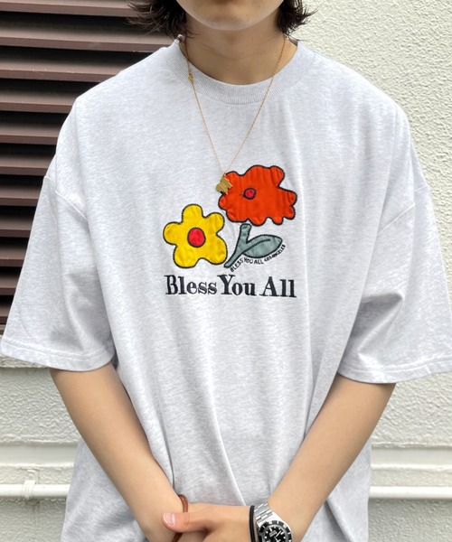 「WHO'S WHO gallery」 半袖Tシャツ FREE アッシュグレー メンズ_画像7