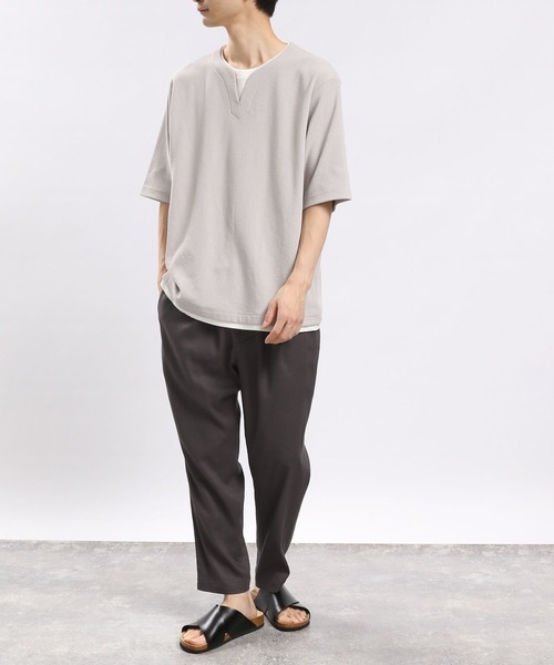 「GLOBAL WORK Smile Seed Store」 イージーパンツ X-LARGE ホワイト系その他 メンズ_画像9