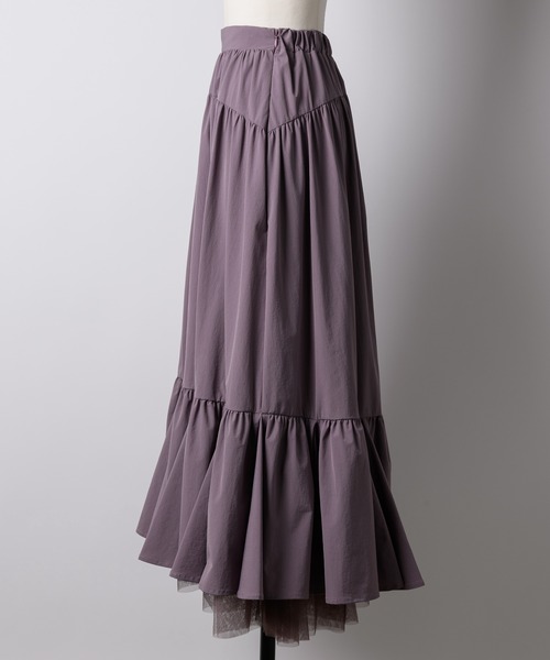 「LA BELLE ETUDE」 フレアスカート FREE ブラック レディース_画像2