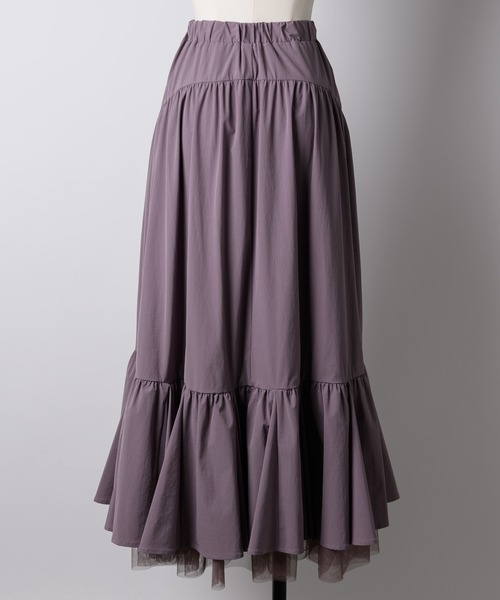 「LA BELLE ETUDE」 フレアスカート FREE ブラック レディース_画像3