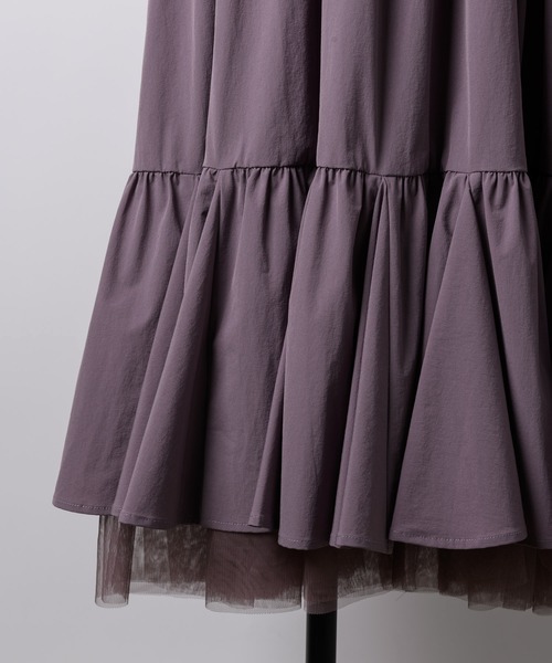 「LA BELLE ETUDE」 フレアスカート FREE ブラック レディース_画像5