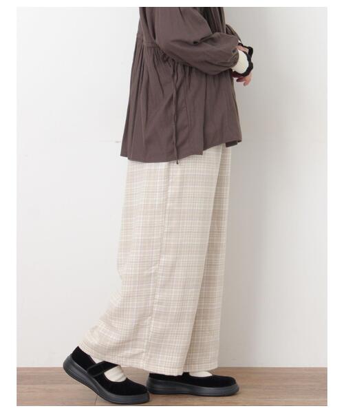 Samansa Mos2（サマンサモスモス） パンツ 「M/Lサイズ」チェック柄