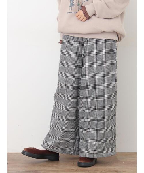 Samansa Mos2（サマンサモスモス） パンツ 「M/Lサイズ」チェック柄