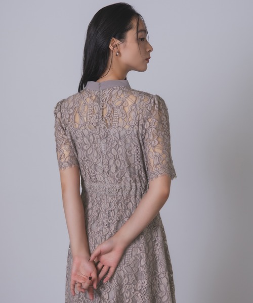 Rose of Sharon ドレス 総レースフレアドレス : ZOZOTOWN Yahoo!店