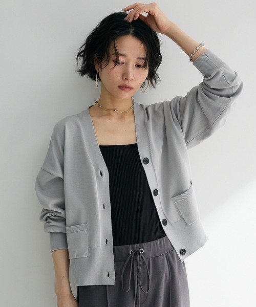 HEYON 新品 タグ付き pepper gilet / gray HYEON ヘヨン pepper gilet / gray ジレ