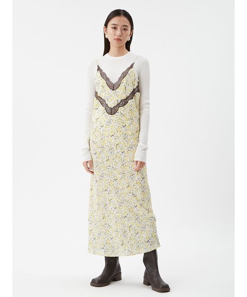 【新品】ミラオーウェンMila Owen総レースカーディガン長袖コートワンピース カーデ、ニットワンピース、ジャケットが絶好調！【Mila Owen】冬の