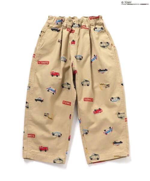 BREEZE（ブリーズ） ワイドパンツ パンツ TOMICA×BREEZE 刺繍総柄