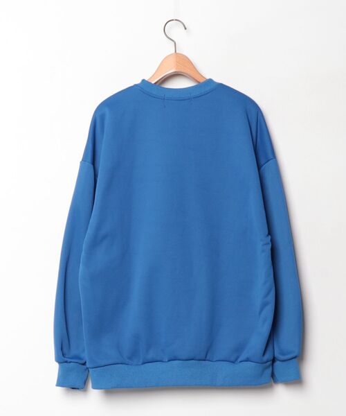 「neos」 スウェットカットソー MEDIUM ブルー メンズ_画像2
