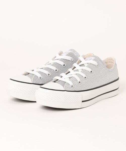 CONVERSE（コンバース） ローカットスニーカー 5h シルバー レディース
