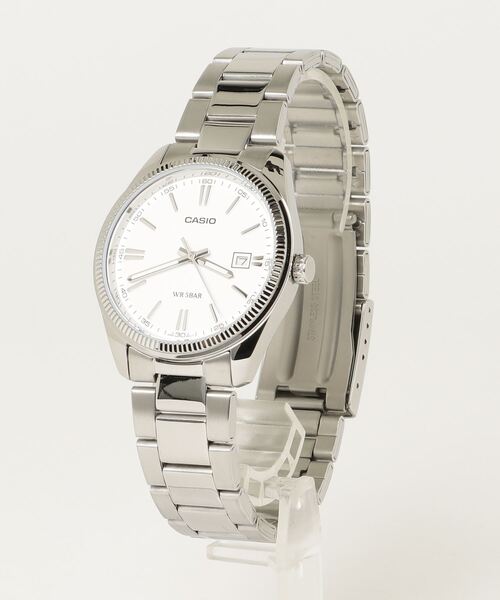 CASIO（カシオ） アナログ腕時計 - シルバー メンズ : ZOZOTOWN Yahoo