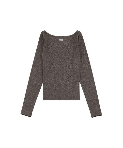 ALEXIA STAM（アリシアスタン） tシャツ Wellness Contrast Cuff Long