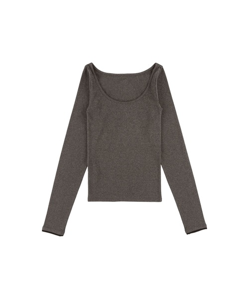 ALEXIA STAM（アリシアスタン） tシャツ Wellness Contrast Cuff Long