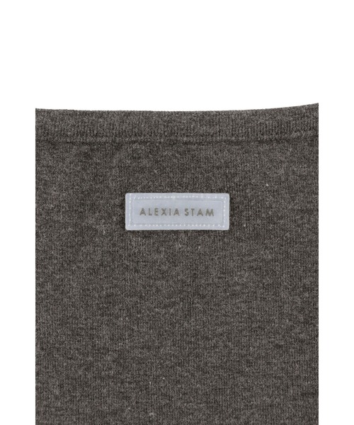 ALEXIA STAM（アリシアスタン） tシャツ Wellness Contrast Cuff Long