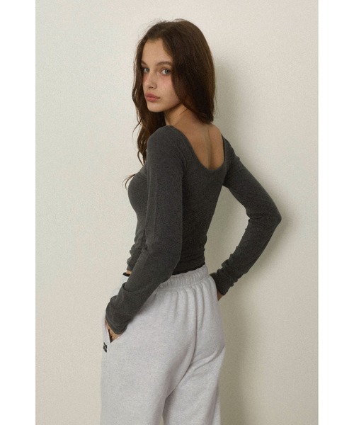 ALEXIA STAM ロングスリーブTシャツ　セット ALEXIA STAM（アリシアスタン） tシャツ Wellness Contrast Cuff Long