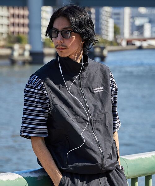 「FFEIN」 ベスト LARGE ブラック系その他 メンズ_画像5