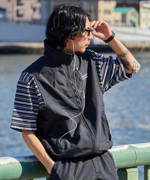 「FFEIN」 ベスト LARGE ブラック系その他 メンズ_画像6