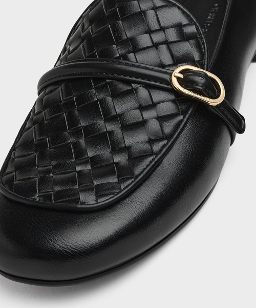 「CHARLES & KEITH」 シューズ 23cm ブラック レディース_画像5