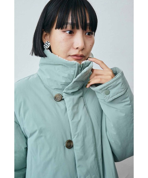 「MEDE19F」 中綿コート LARGE ライトグリーン レディース_画像8