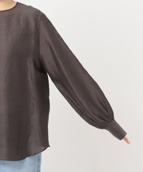 IENA（イエナ） ブラウス シャツ 「新色/WEB限定/追加2」ラミー