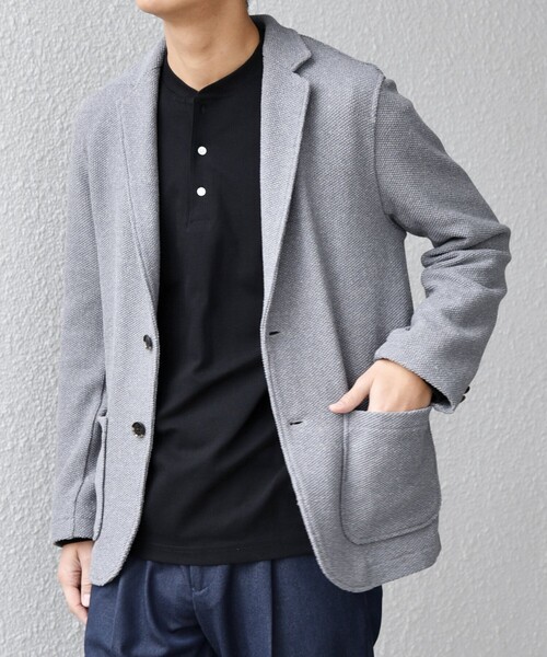 シップスエニィ　テーラードジャケット SHIPS any ジャケット テーラードジャケット any:「手洗い可能」コード