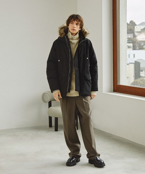 「EMMA CLOTHES」 コート M オリーブ メンズ_画像6