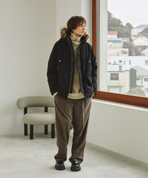 「EMMA CLOTHES」 コート M オリーブ メンズ_画像8