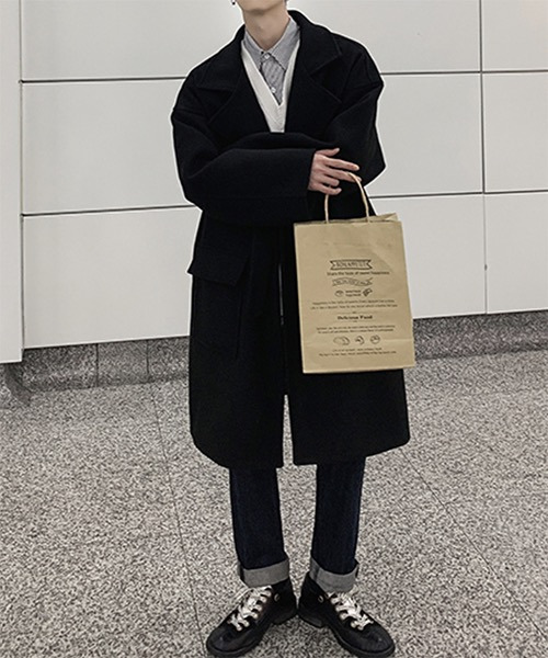 「WESTBOY」 コート X-LARGE ブラック メンズ_画像6