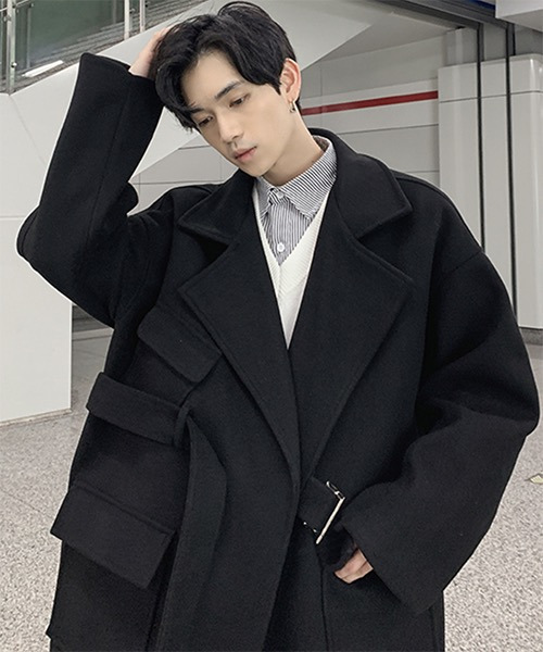 「WESTBOY」 コート X-LARGE ブラック メンズ_画像7