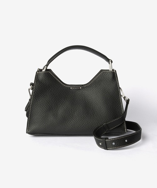 ハンドバッグ GIANNI CHIARINI / AURORA レザー 2WAY ハンドバッグ（ポーチ付き）の画像