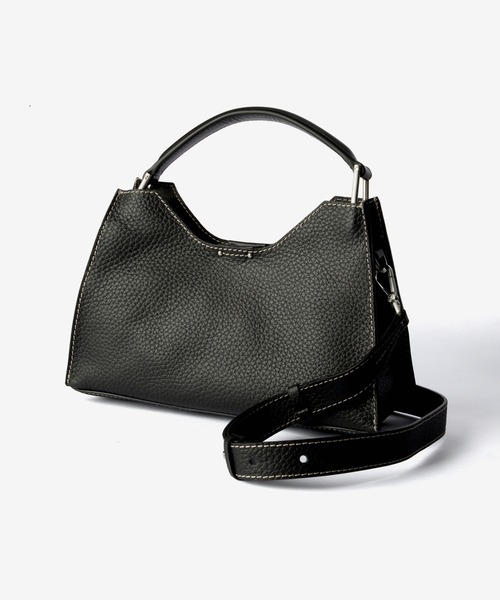 ハンドバッグ GIANNI CHIARINI / AURORA レザー 2WAY ハンドバッグ（ポーチ付き）の画像
