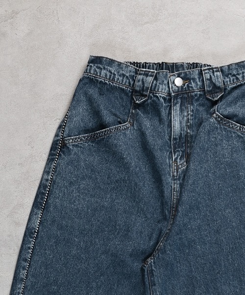 「MARKEY'S」 デニムパンツ 160cm ブラック レディース_画像6