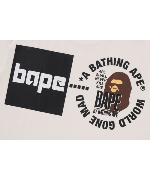tシャツ A BATHING APE LOGO TEE メンズ レディースの画像