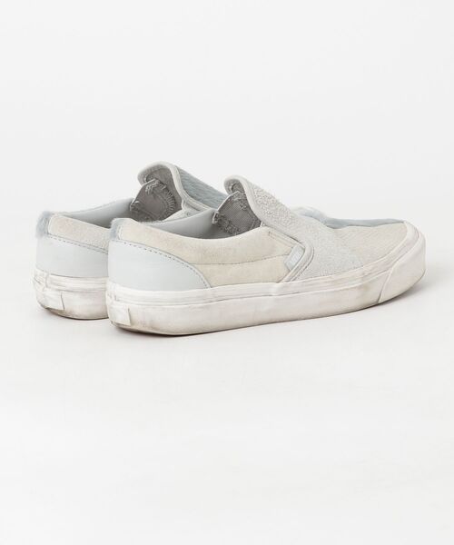 VANS（ヴァンズ） スリッポン 25.5cm ベージュ メンズ : ZOZOTOWN 